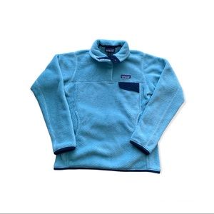Patagonia Synchilla Snap-T Fleece Pullover Blue Women’s Size S